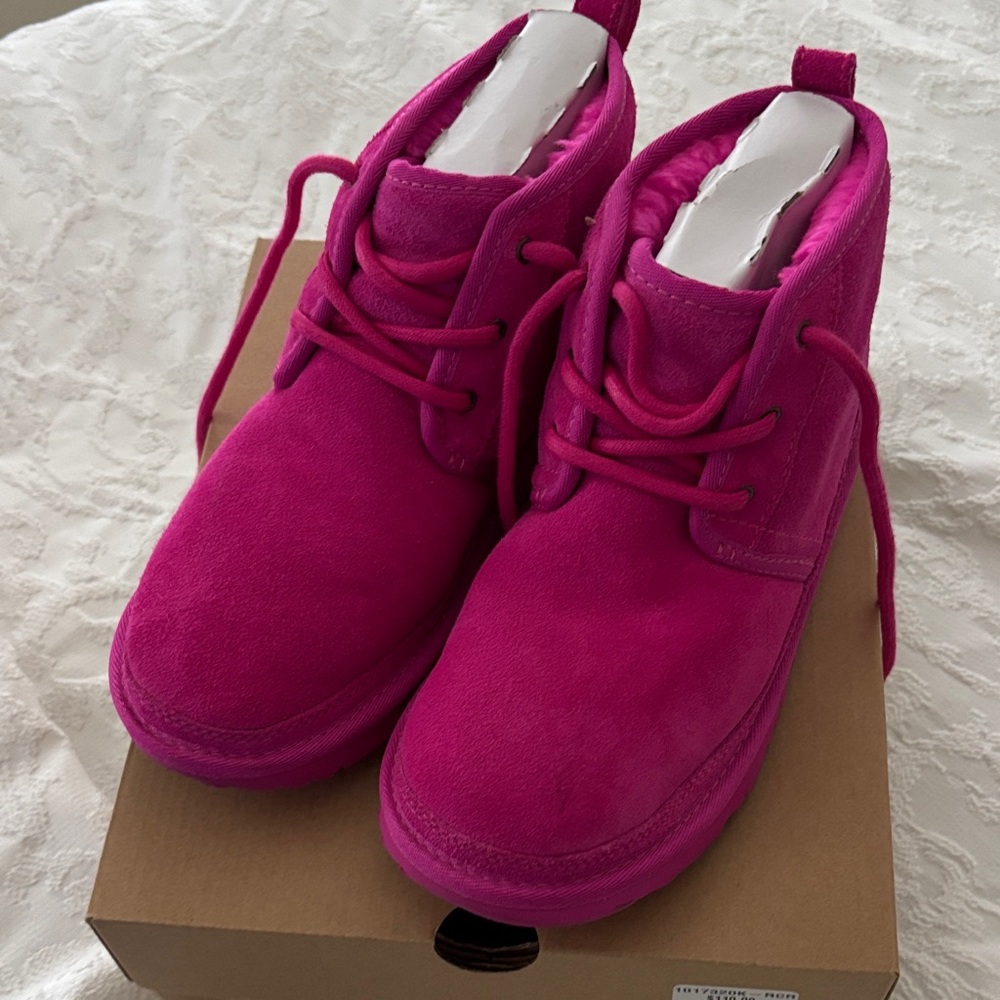 Vibrant Pink Women's Boots